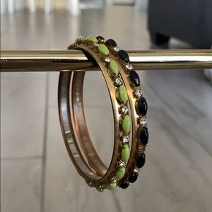 Set of 2 J. Crew bangles